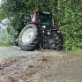 Schwerer Traktorunfall