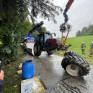 Schwerer Traktorunfall
