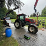 Schwerer Traktorunfall