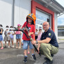 Kindergartenbesuch bei der Feuerwehr