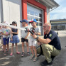 Kindergartenbesuch bei der Feuerwehr