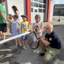 Kindergartenbesuch bei der Feuerwehr