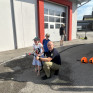 Kindergartenbesuch bei der Feuerwehr