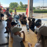 Kindergartenbesuch bei der Feuerwehr