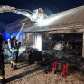 Elektrofahrzeug in Garage in Vollbrand